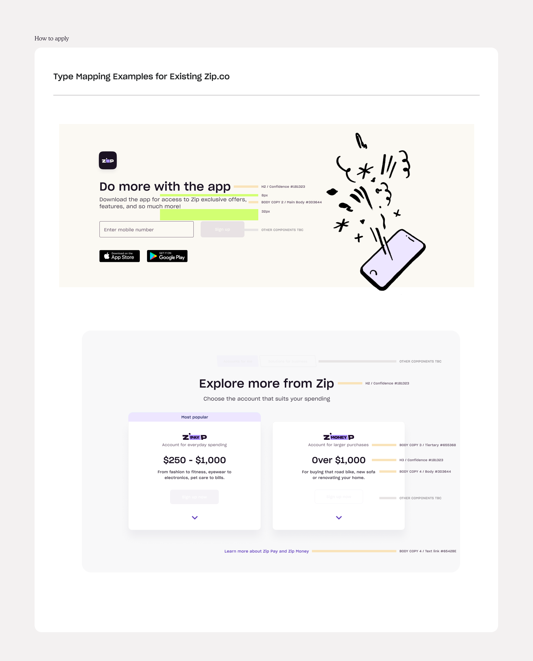 Web-Type-Examples