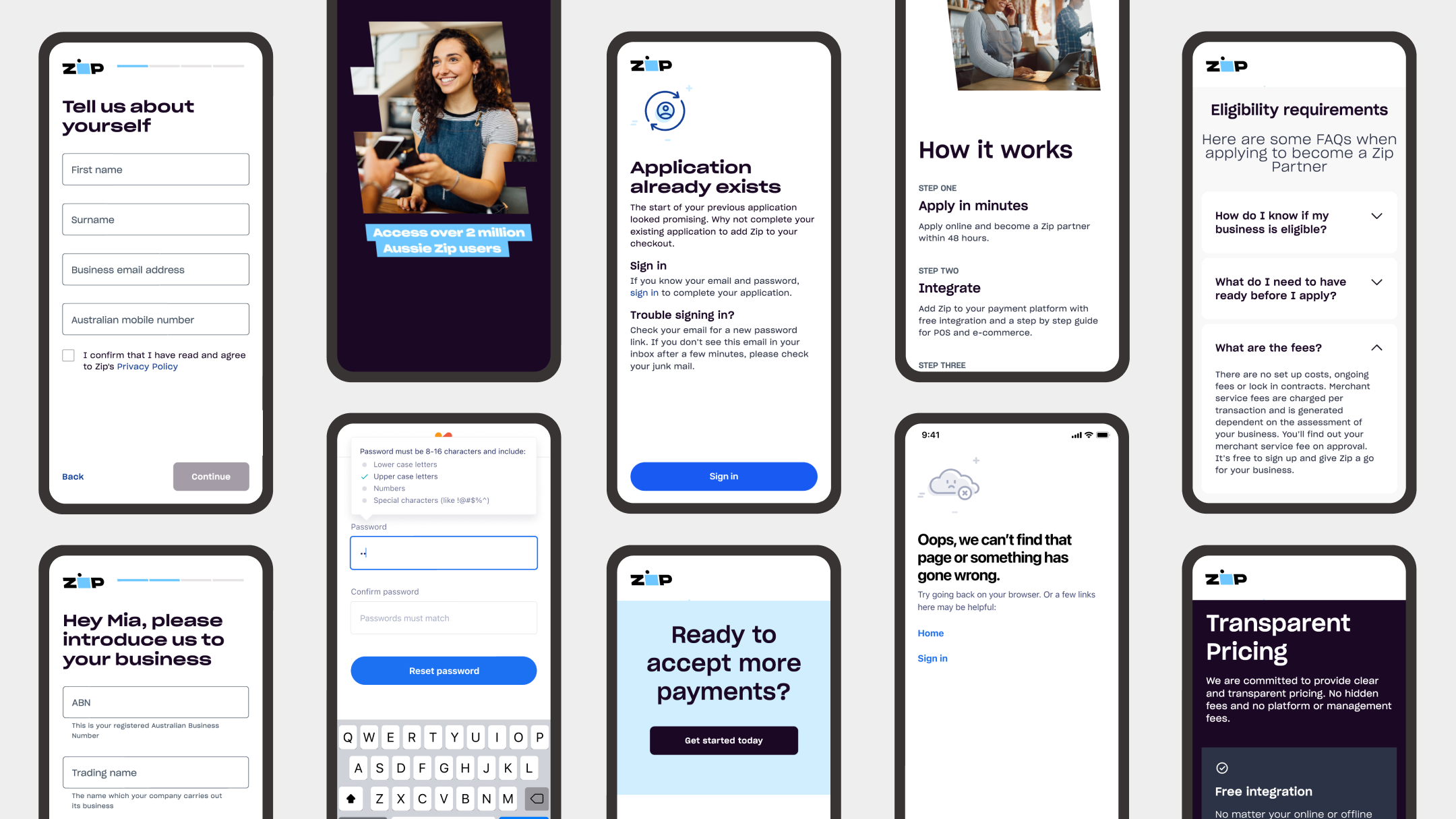 Sign Up Optimisation