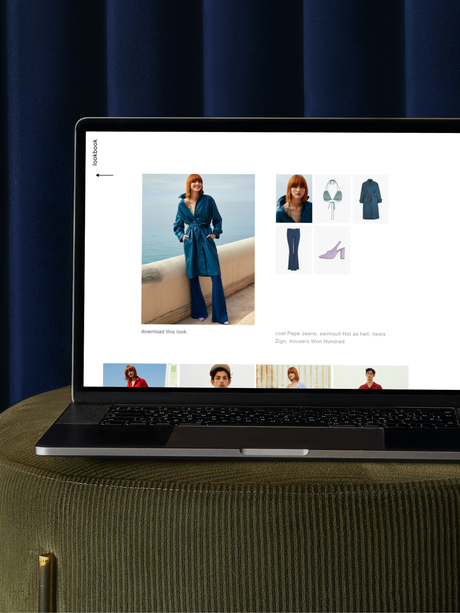 Fashion Lookbook Experience
